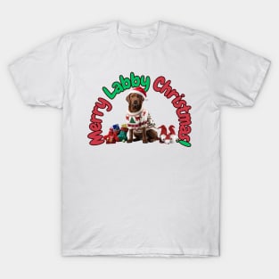 Merry Labby Christmas! T-Shirt